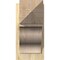 Ekena Millwork Funston Arts & Crafts Rough Sawn Outlooker, Douglas Fir, 8"W x 16"D x 16"H OUT08X16X16FST03RDF - alternate 4